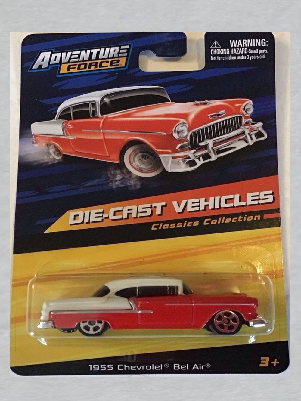Adventure Force 1955 Chevrolet Bel Air RED AND WHITE